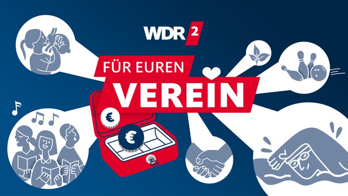 Folgendes müsst ihr tun: Ab dem 9. September 2024 hört bitte besonders aufmerksam WDR 2 Wenn unser Vereinsname Tanzclub Schwarz-Rot Düren im Radio aufgerufen wird, müsst ihr innerhalb von 15 Minuten bei der WDR 2 Hotline 0800 5678 222 anrufen und das Codewort TANZEN nennen. Teilt es an alle Freunde und Bekannte, dann gibt es 1.000 Euro in die Vereinskasse. Also, fleißig Radio hören und aufpassen!!!